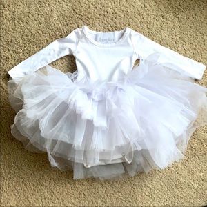 I Love Plum Tutu Dress